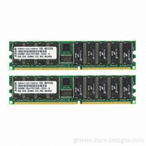 Original Brand Server RAMs, 2GB (1 x 2GB) of Advanced ECC PC2700 DDR 333 SDRAM DIMM Memory